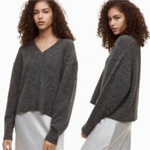 Wilfred Free Gray/Charcoal Sweater